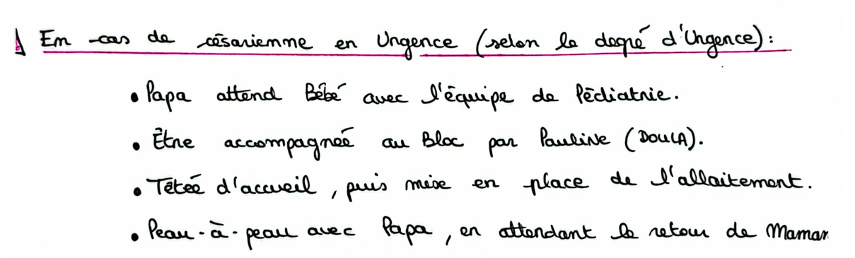 projet de naissance si césarienne hopital albi tarn