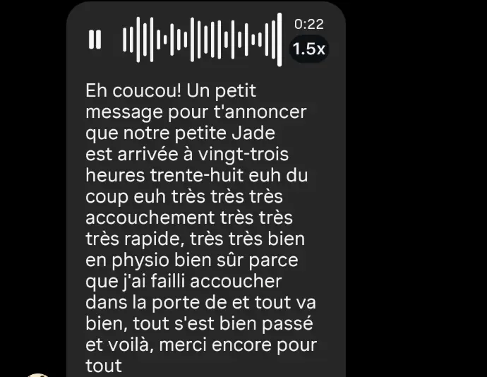 témoignage accouchement physio et rapide Tarn accouchement express et sans péridurale à la maternité de Castres Tarn
