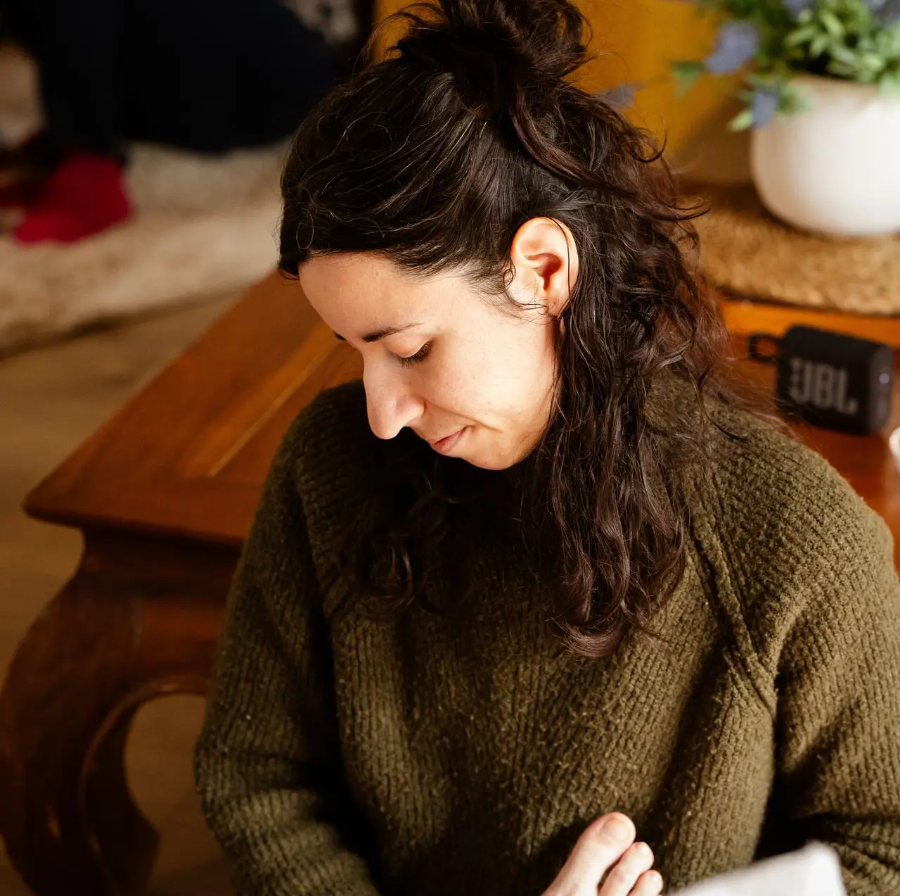 Jolis débuts, Pauline Albi, massages et soins préntal, post-natal et rebozo