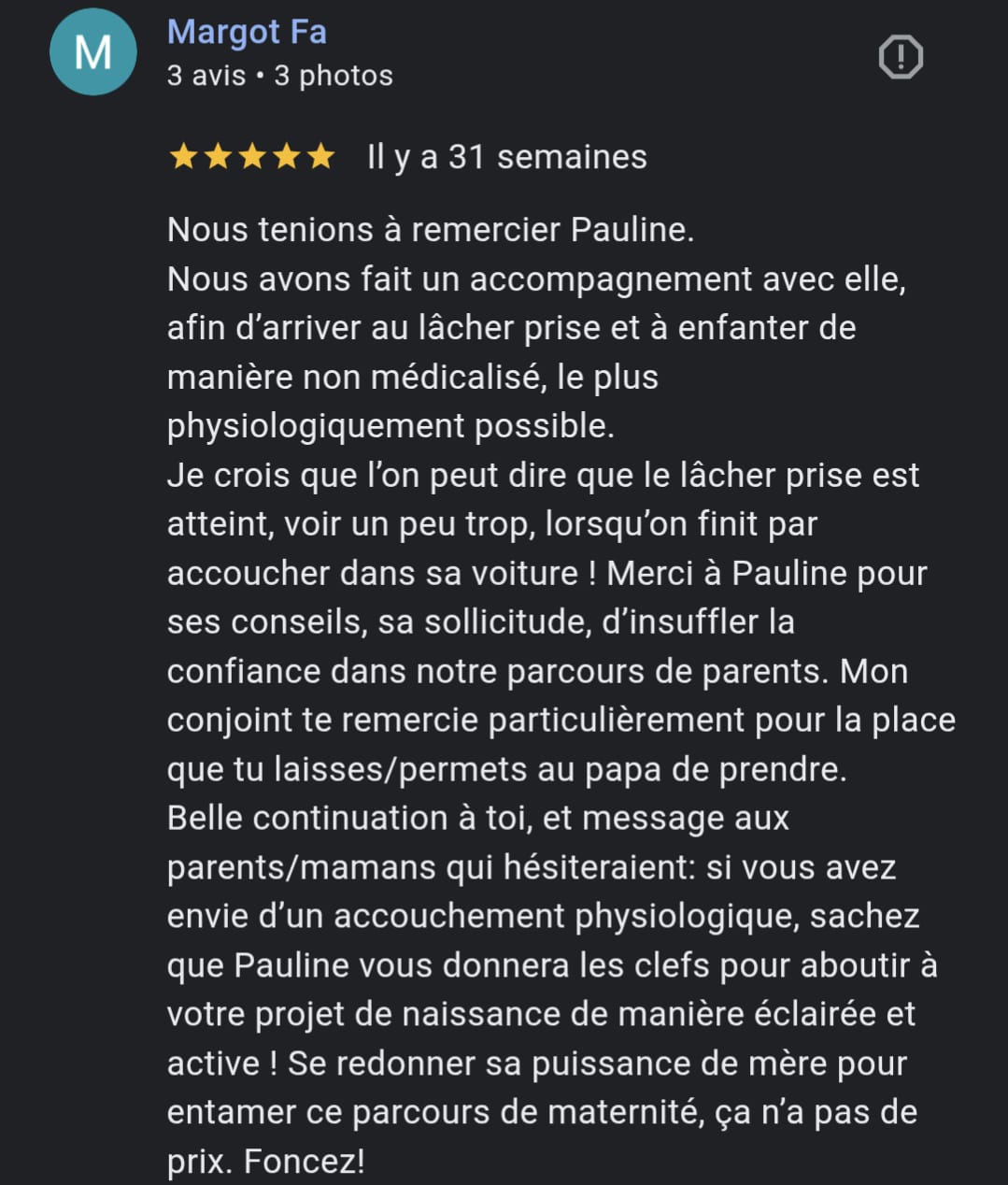 accompagnement doula accouchement physiologique Tarn par Pauline